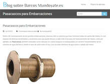 Tablet Screenshot of mundoyate.es